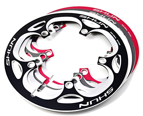 ガッシュ カード Amazon | SHUN バッシュガード 52T BCD130mm CNC チェーンガード