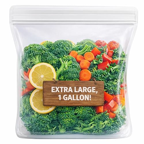 Reusable Silicone Sous Vide Bag (1 Gallon)