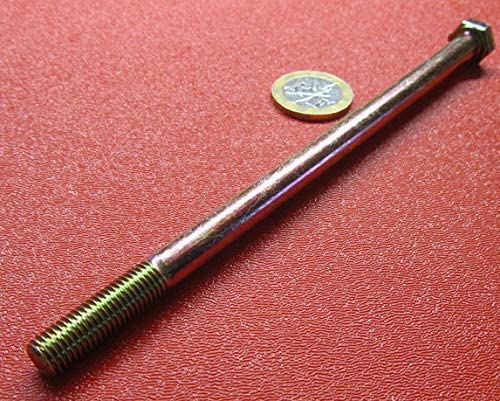 Grade 8 Zinc Yellow Steel Bolts RH PT 5/16"-24 x 6.00 Length 10 pcs