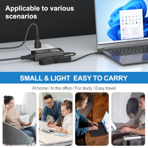 Image of Dzytnsy 100W USB C Laptop Charger Compatible with HP,Lenovo,Dell,Chromebook,ThinkPad,Mac Book Pro /Air 16,15,14,13 Inch,Acer,Asus and All Type C Adapter Charger