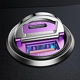 MRGLAS 90W USB C Car Charger,[Super Mini Metal] USB C Car Charger Fast Charging Adapter PD+QC Dual Port Type C Car Cigarette Lighter USB Charger Compatible iPhone 15 14 Pro Max iPad Samsung -Purple