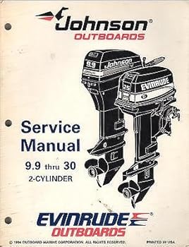 Johnson Evinrude Outboard Service Manual 9.9 thru 30 2-Cylinder