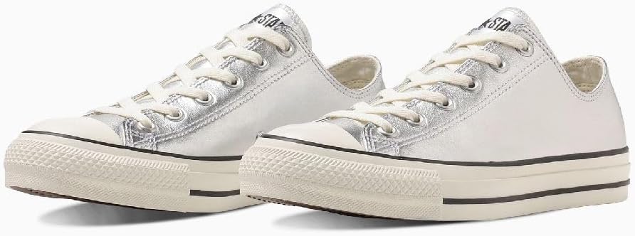 国内配送 CONVERSE LEATHER ALL STAR (R) OX SILVER CONVERSE スニーカー 「CONVERSE/コンバース」LEATHER ALL STAR