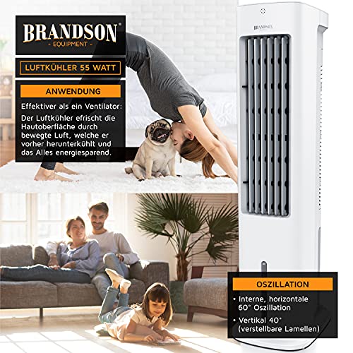 Brandson - Turmventilator mit Wasserkühlung - Preisträger 2026 - Verdunstungskühler - Luftkühler... Ansicht 12