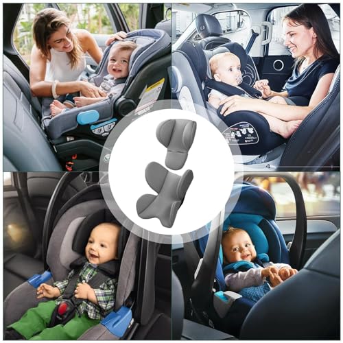Babyautositz Kissen Autositz Einsatz Sitzauflagen Universals Kinderwagen Sitzauflage Babyschale Sitzauflage Einsatz Und Kopfstütze Für Babyschale Und Autositze Atmungsaktiv Sitzpolster Für Kinderwagen