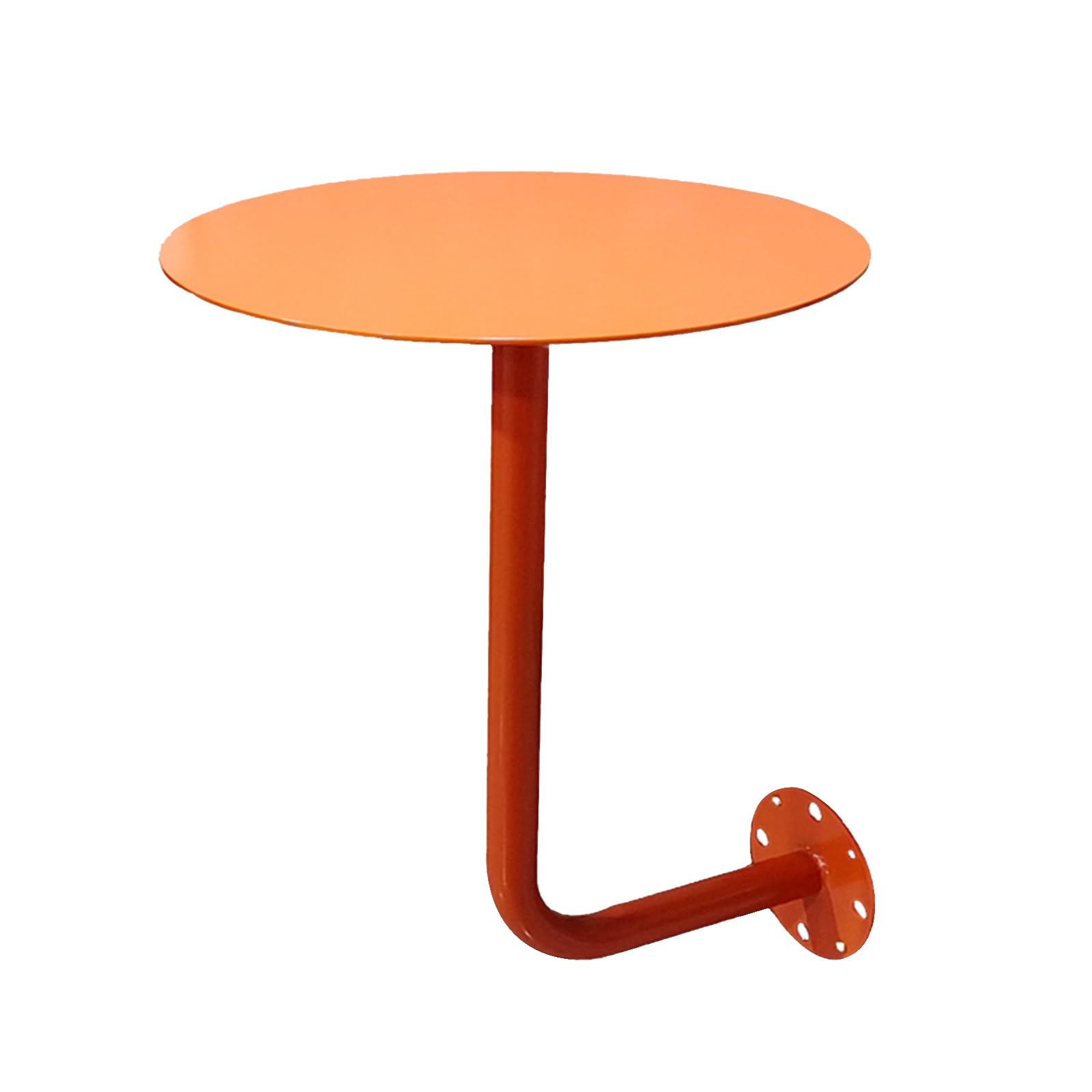 Table de salle à manger commerciale design ronde murale 35,6 cm de pub