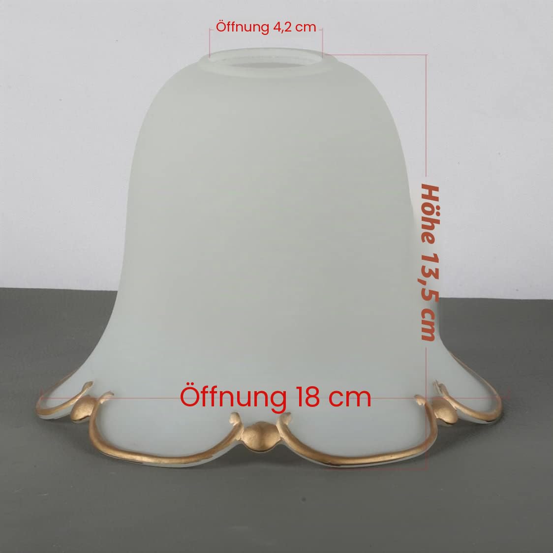 Lampenschirm Lampenschirme Für Lampensockel Ersatzglas Wandleuchtenschirme Ersatzglas Lampenschirm Lampenglas E27 Glasschirm Für Deckenpendelleuchte Tischleuchte Leuchte Licht Goldrand