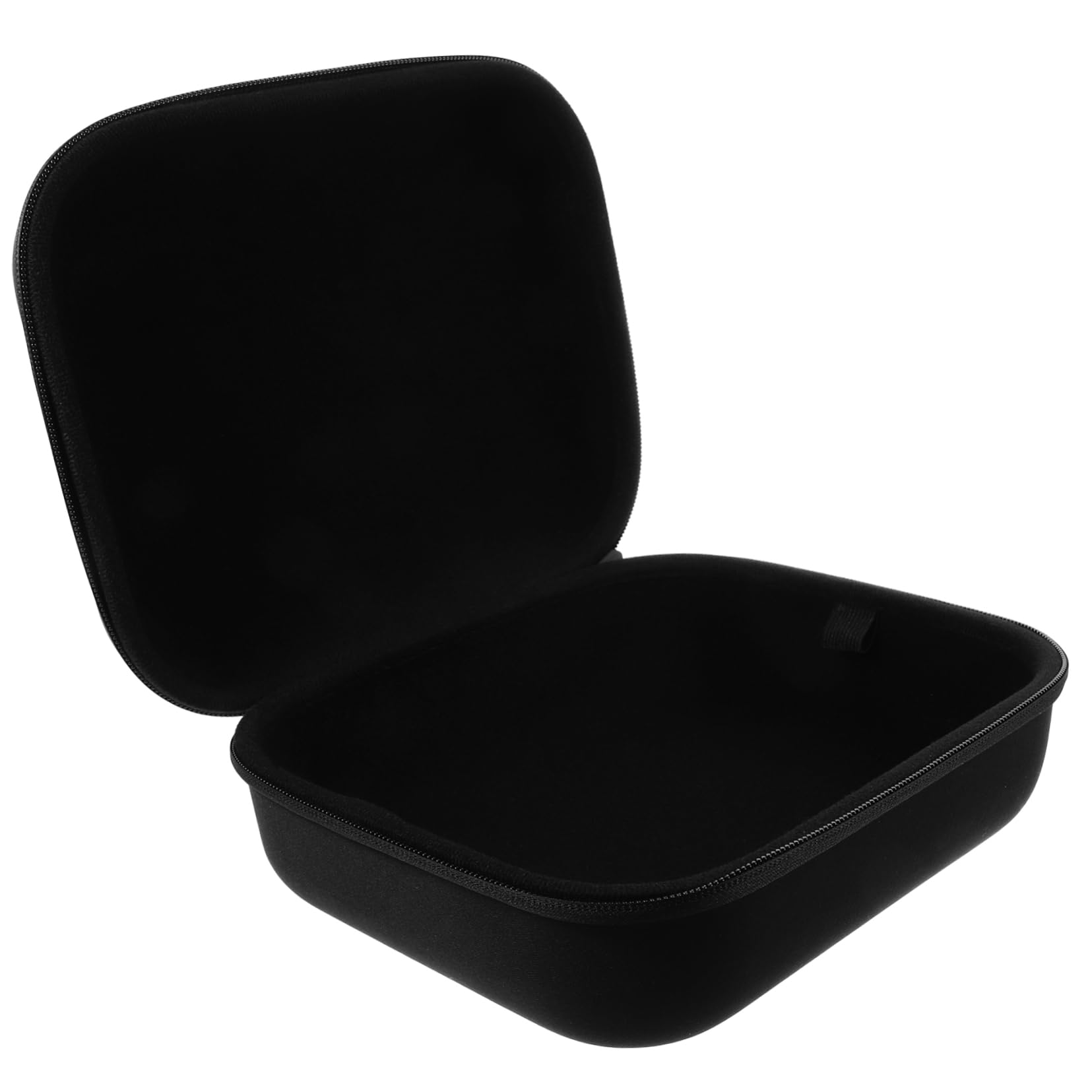 DOITOOL Eva Kopfhörer Aufbewahrungstasche Schutzhülle Für Ohrhörer Für Outdoor-aktivitäten Mit Zwei Kleinen Netzbeuteln Für Zusätzliche Aufbewahrung Elegantem Schwarz