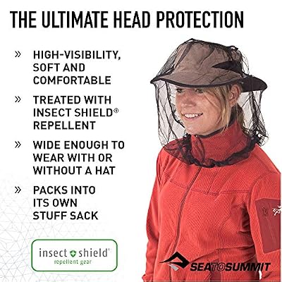 Sea to Summit Insect Protection: Mosquito Head Net Permethrin and Nano Mosquito Net