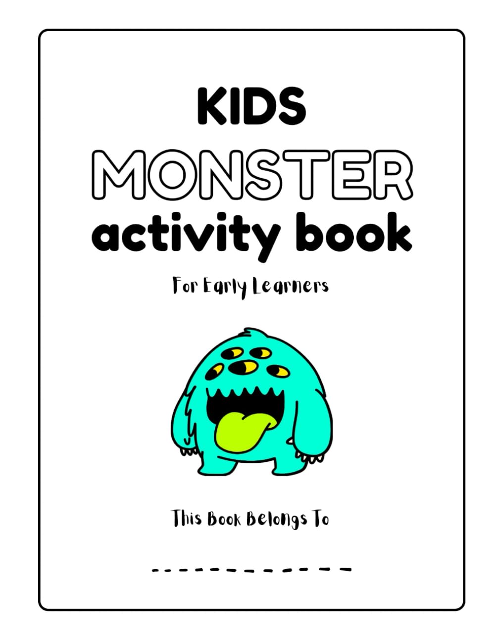 Monster Activity Book