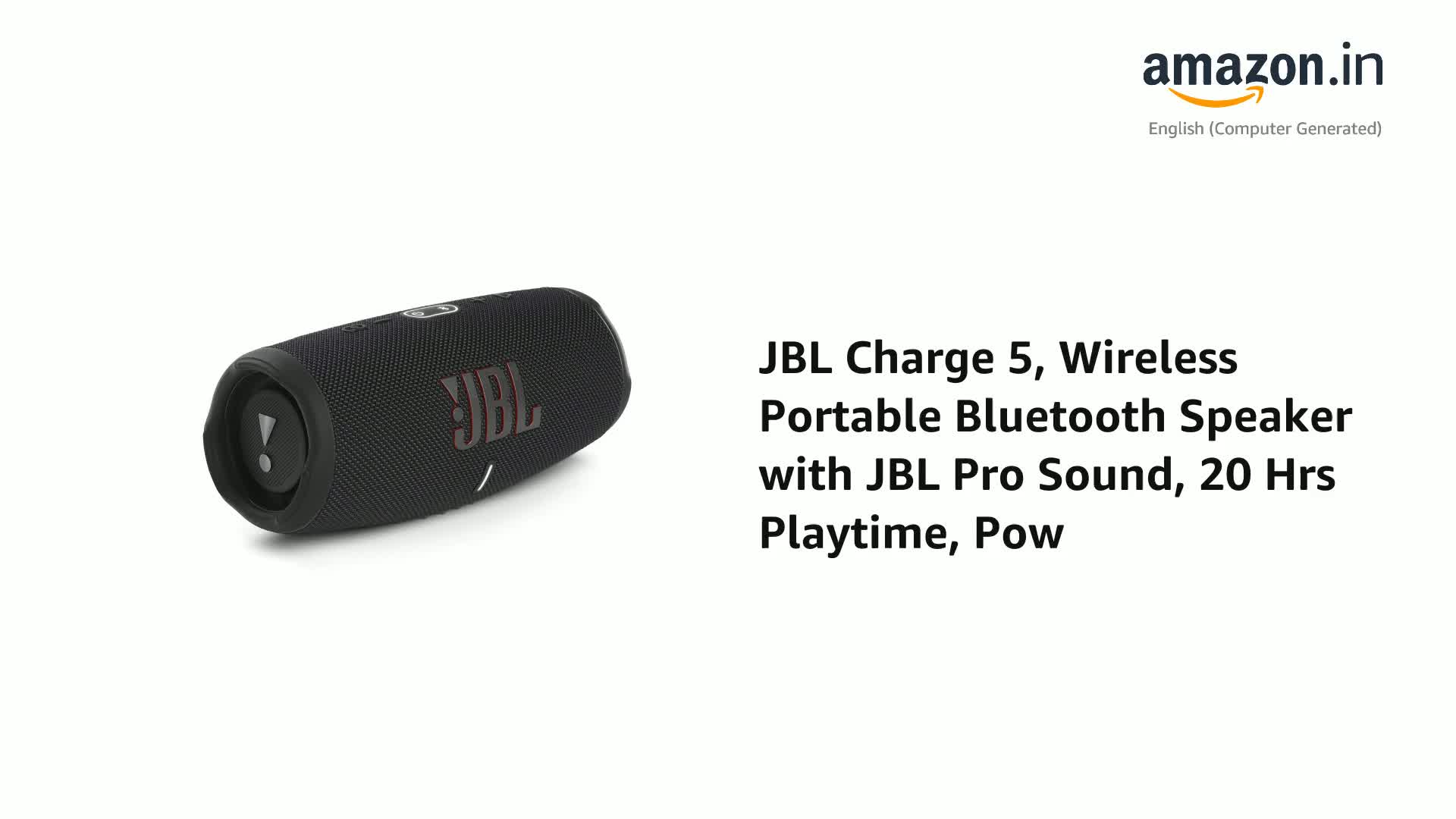 y*i様 JBL charge5 JBL Charge 5 Wi-Fi | ポータブル Wi-Fi / Bluetooth スピーカー