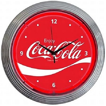 Amazon Co Jp コカ コーラ ネオン クロック レトロ 壁掛時計 並行輸入品 ホーム キッチン