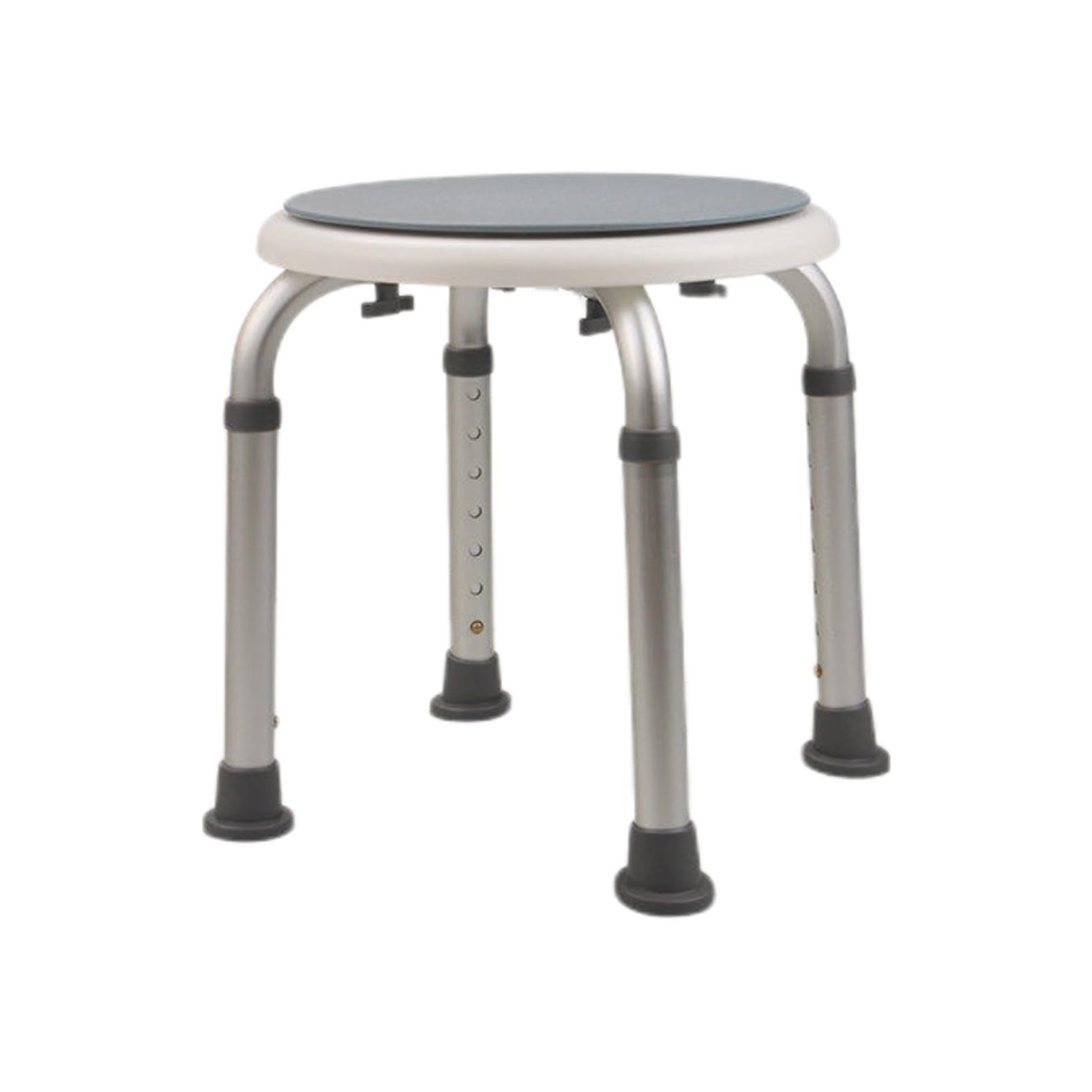 Asiento baño ergonómico Giratorio, Ajuste Altura 8 Niveles, Silla baño baño con bañera Interior, for Personas Mayores discapacitados(Color 4,32x32x36-54cm)