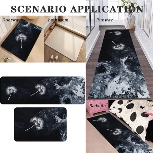 Alfombras de cocina superabsorbentes y lavables con base antideslizante para el hogar 3