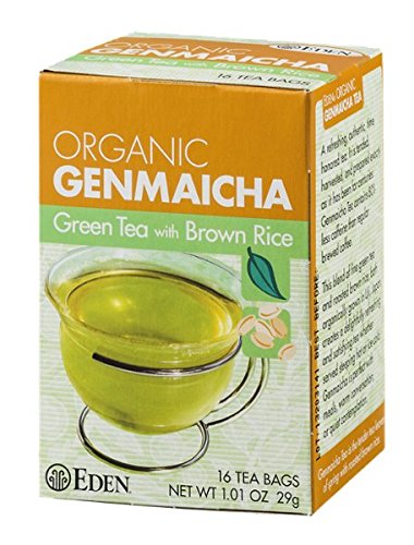 Eden Foods Organic Genmaicha Green Tea - Case of 12 - 16 BAG