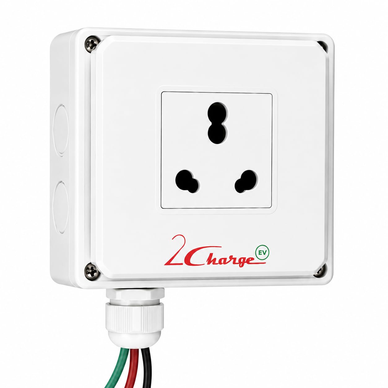 2PLUG 2ChargeEV Smart EV Charging Socket 16A/25A | Weatherproof Electric Vehicle Charging Socket for Cars, Scooters, E-Bikes & E-Rickshaws/Car Trucks (16 AMP)-image-49