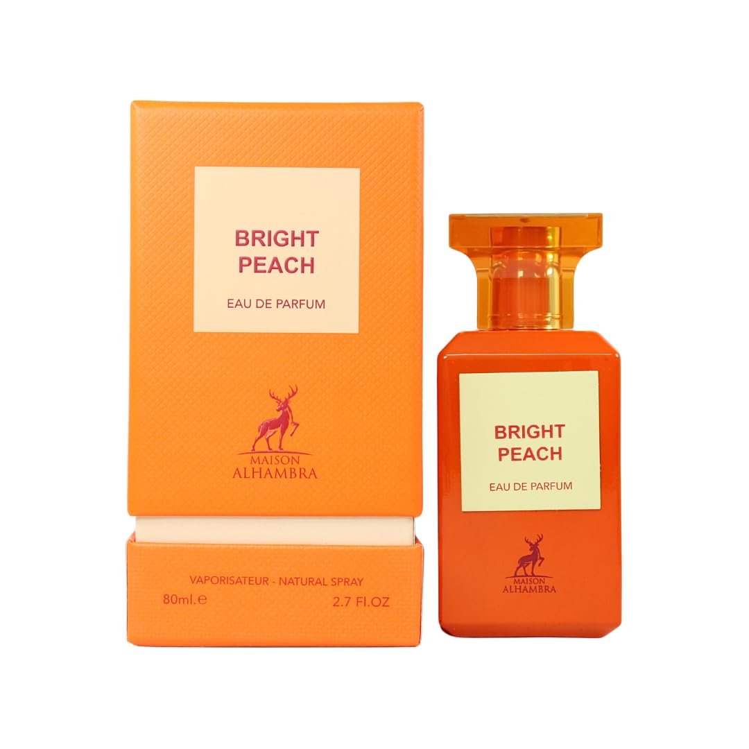 MAISON ALHAMBRA Maison Al Hambra Bright Peach By Lattafa Unisex Liquid Eau De Parfum -80