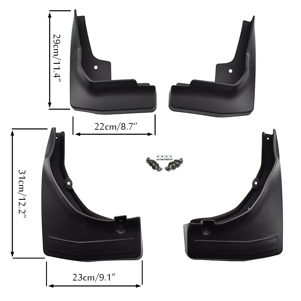 Paraspruzzi for auto, per Mercedes-Benz, Classe GLC X253 2016