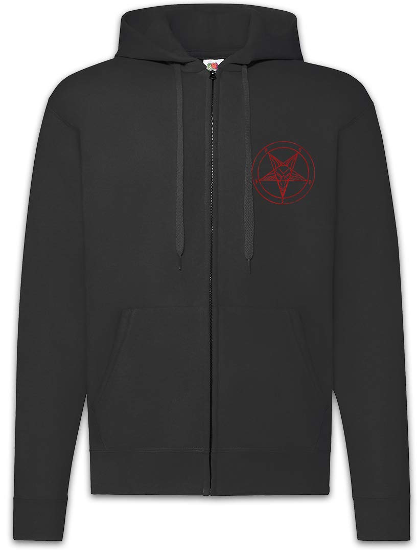 Urban Backwoods Red Pentagram Sign Hoodie Sweats à Capuche