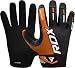 RDX Gants de Musculation Poignet Compétition Workout Entrainement Fitness Gymnastique Powerlifter Perméable à l'air Gym Gloves Vélo de Montagne Courses sur Route Au Volant