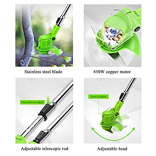 Coupe-batterie au lithium rechargeable pour éliminer les herbes - 5