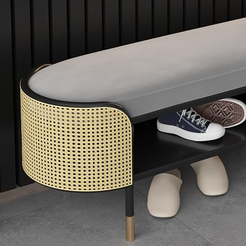 Banc à chaussures moderne pour ranger les bottes et libérer l'espace d'entrée