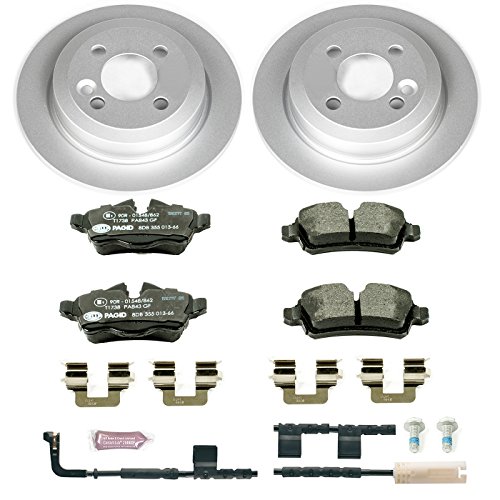 Image of Power Stop ESK6281 Rear Euro-Stop Brake Kit Mini Cooper For Mini Cooper 2007-2010 [Model Specific]