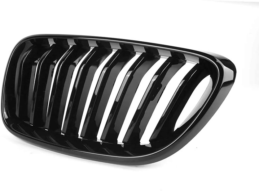 Front Kidney Grille Grill For BMW 2 Series F22 F23 F87 M2 220i 228i 235i 2014-2018 (Shiny Black)