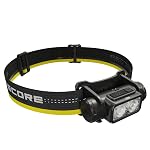 Nitecore NU53 1800 Lumen Headlamp, USB-C Rechargeable, Long Runtime, Industrial Work and Outdoor Headlamp with White & Red Auxiliary Lights - Image 4
