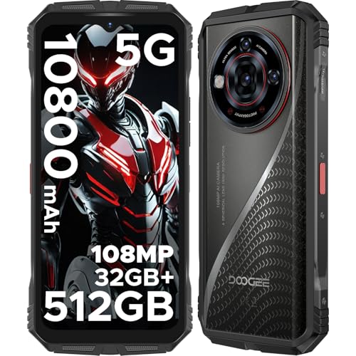 DOOGEERugged S118 Pro Rugged Smartphone 5G, 32GB RAM +512GB ROM