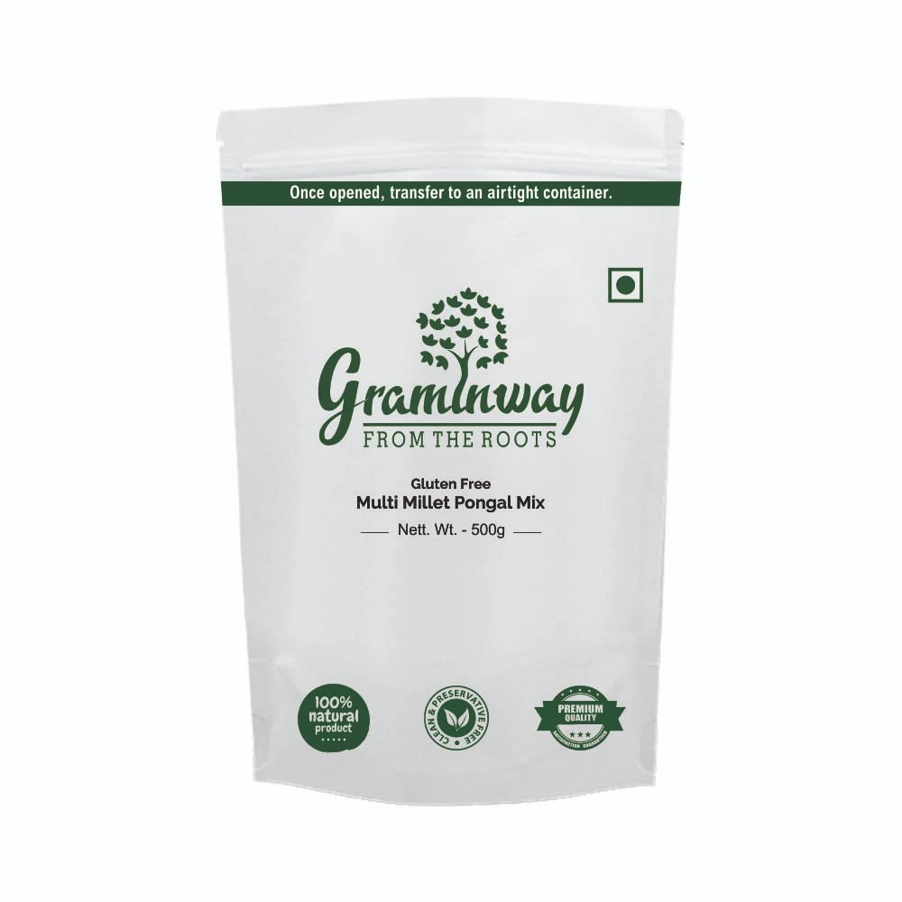 GRAMINWAY - FROM THE ROOTS Gluten Free Multi Millet Pongal Mix 500g (B09RCKGCZ9) Amazon Price History, Amazon Price Tracker