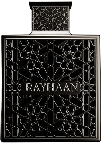 Rayhaan Obsidian - Woody, Spicy, Amber, Masculine - Eau de Parfum-Long-Lasting Fragrance for Men, 3.4 Ounce / 100 ml