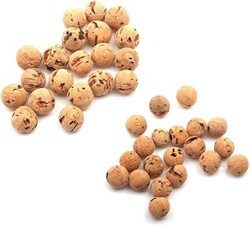 Pack of 40 Carp Fishing Boilies Bait Cork Stick Ball Lure Pop Up Corn Ronnie Hair Rig Feed