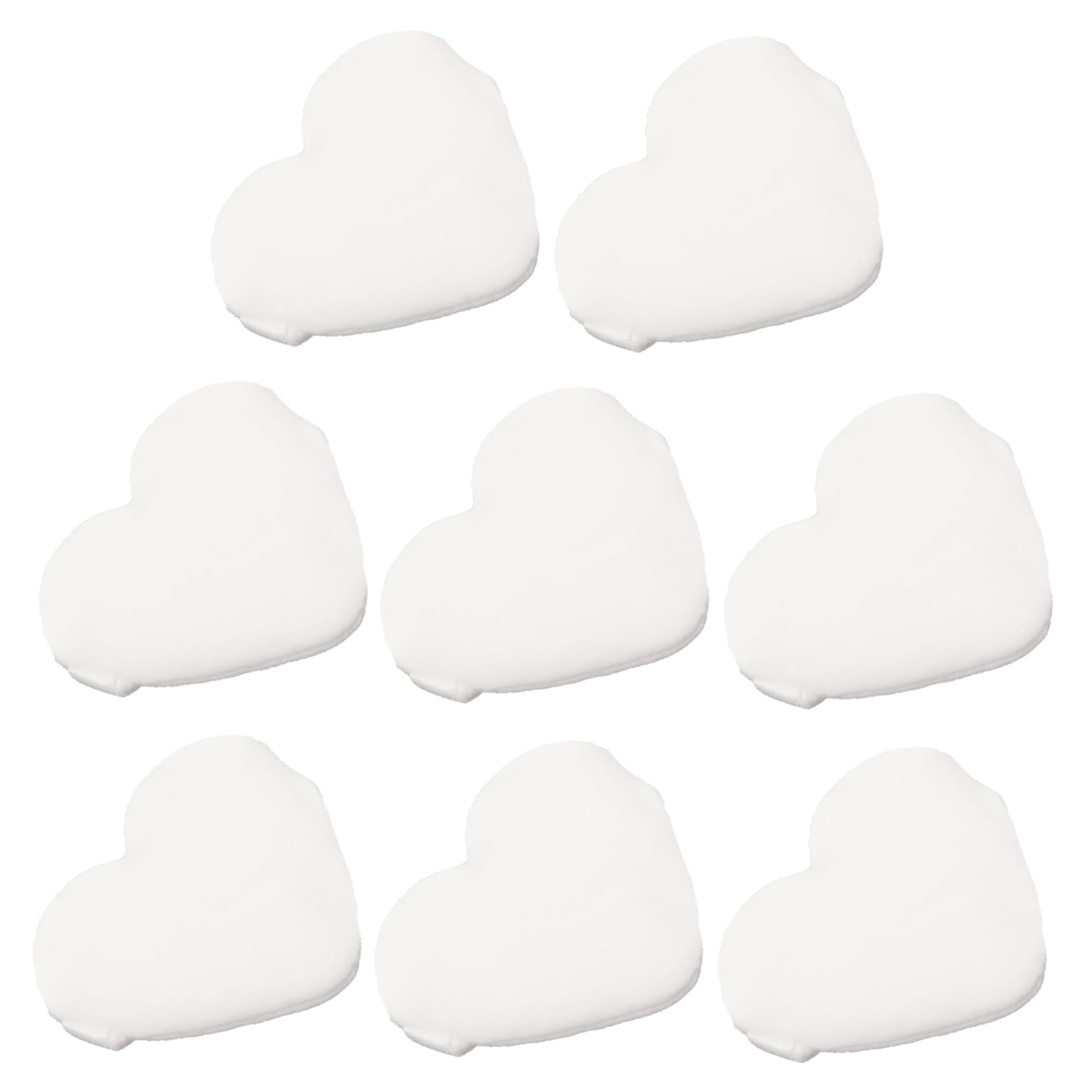 SOESFOUFU Loose Powder Puff Makeup Tool Heart Shaped Small Powder Puff for Body Powder Cushion Puff