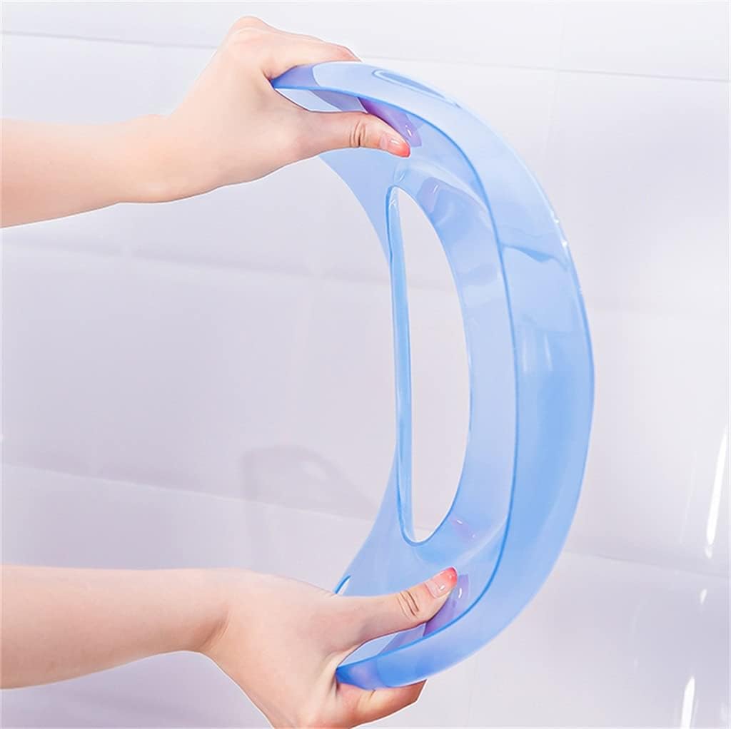 Toilet mat Household Toilet Cover Transparent Light Waterproof Four Seasons Universal Toilet mat (Color : C, Size A