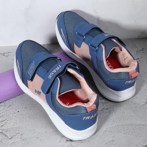 Image of TRASE Boys' Running Shoe for Active Kids | Sport Running & Walking Shoes with Lightweight mesh Upper Eva Sole | All Day Casual Wear