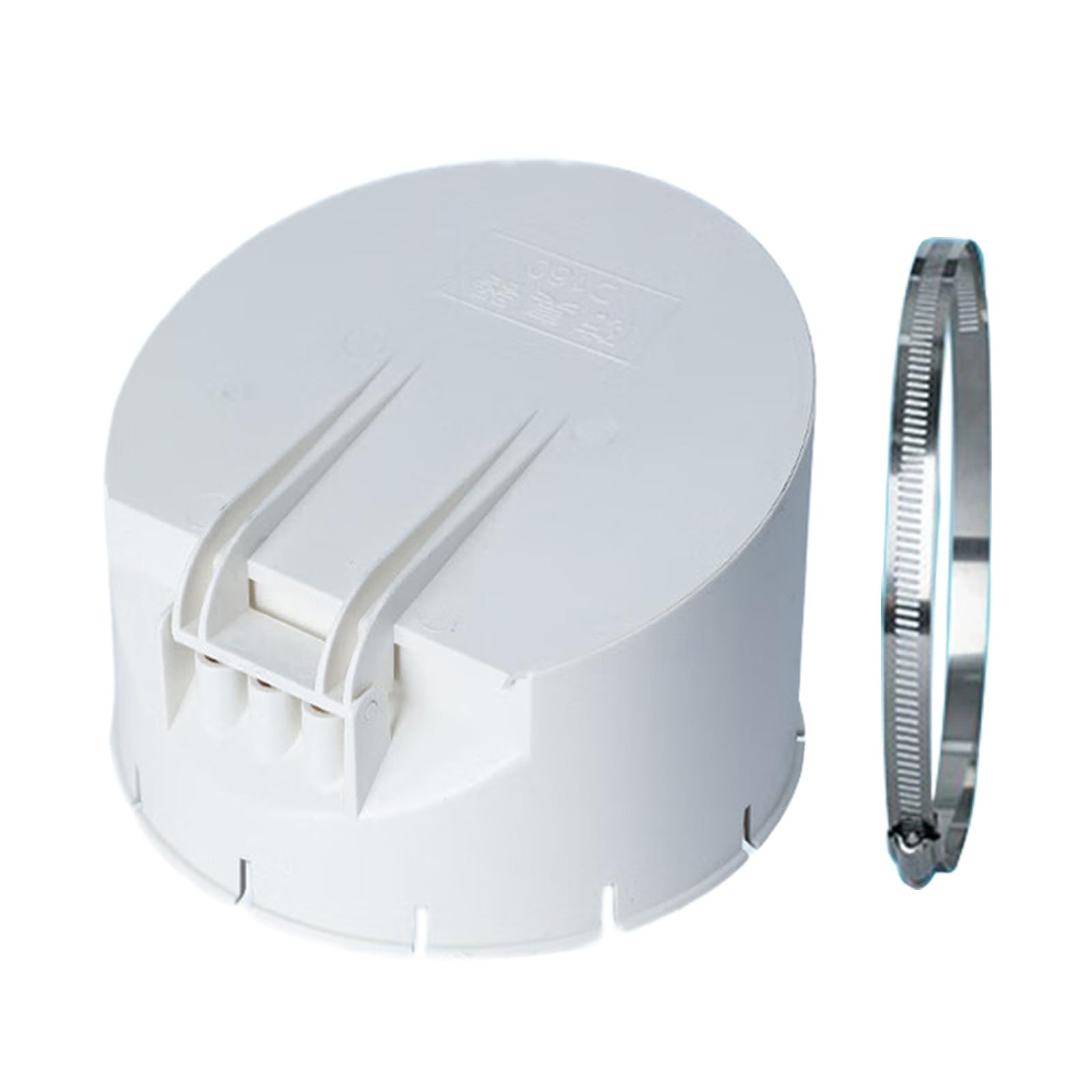 PVC Drainage Pipe Floor Drains Automatic Opening Closing Drain Gate Rain Pipe Cap Strainer Plug Auto Closing Displacement Gate Cover