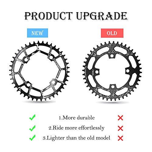 Vxm 104Bcd Chainring 40T 42T 44T 46T 48T 50T 52T【High Strength And Ultra Light】 Narrow Wide Chain Ring For Road Bike,Mountain Bike,Bmx Bike,Mtb Bike Parts #TOP1