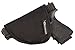 Hook & Loop Holsters for Gun Safe by CCW Tactical - Universal Heavy Duty Pistol Revolver and Accessories Storage Organizer - Mounts Inside Safe Door, Black, 5-Pack