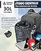 Imagen de Terra Peak® Mochila de Senderismo 30L para hombre y mujer  Gris