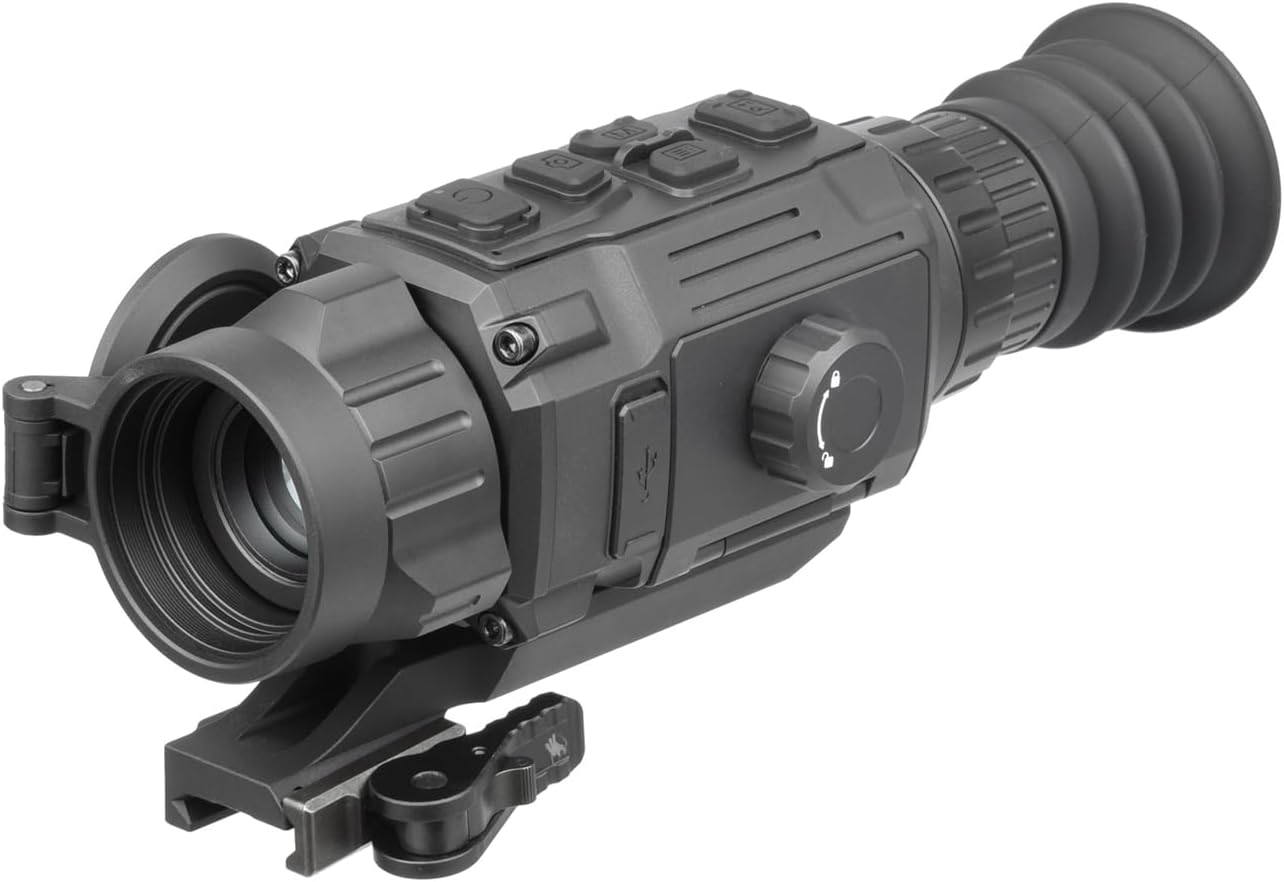 AGM Global Vision Rattler V2 Thermal Imaging Rifle Scope for Hunting. High Resolution Thermal Scope with High Sensitivity Thermal Optics IR Vision riflescope. Waterproof