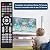 Backlit Universal TV Remote Control for Samsung,LG, Sanyo,Sony, Sharp, Vizio, Philips, Toshiba, Hitachi, JVC, TCL, Hisense, Vestel, Seiki, Insignia, Panasonic and Other Brands Smart TV Remote Control