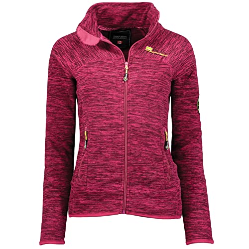 ANAPURNA EQUIPMENT Tyrellana Lady - Polaire Chaude Douce Femme Confortable - Veste Hiver Peignoir Chaud Femmes Doux - Sweat Epais Longues Manches (Rose_Flash L Taille 3) Cover