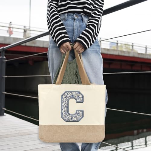 Bolsa Tote de Lona Personalizada para Mujer miniatura 6