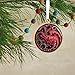 Hallmark House of The Dragon Targaryen Sigil Christmas Ornament, Metal