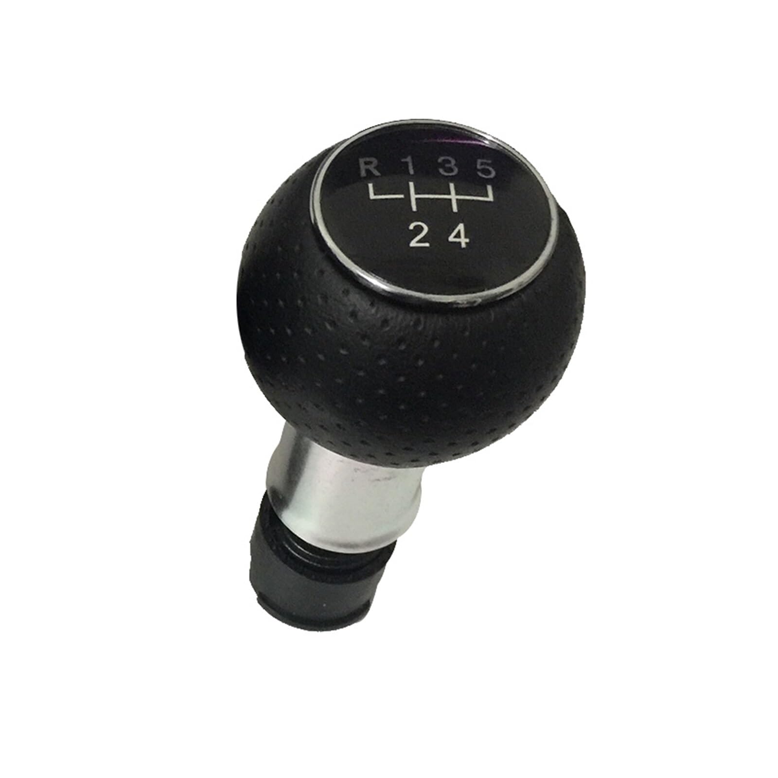 Wphlyz R12345 Gear Knob Head Change Lever Knob For A3 For S3 8L Black 5 Speed Gear Shift Stick Lever Knob Gaiter Gaitor Boot Cover 12Mm(R12345 Gear Knob)