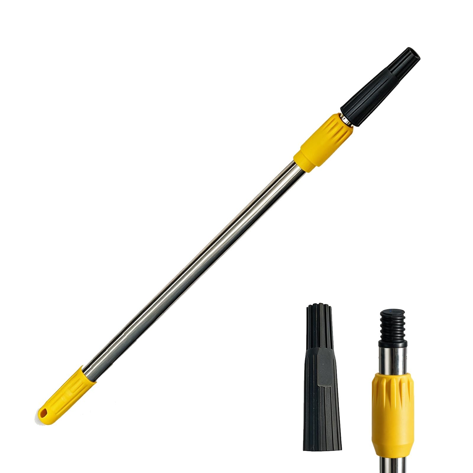 Cyqqrdzsw One Color Stainless Steel Telescoping Pole, Lightweight Retractable Pole
