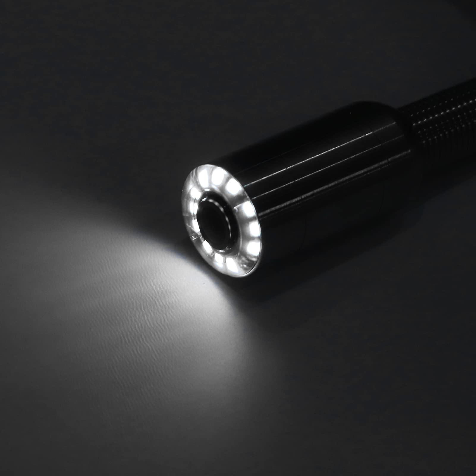 Telecamera per endoscopio, boroscopio da 4,3 Pollici 1080P, Telecamera di ispezione Impermeabile IP67 con 6 luci LED, Telecamera con Cavo semirigido, Telecamera Video Digitale Snake