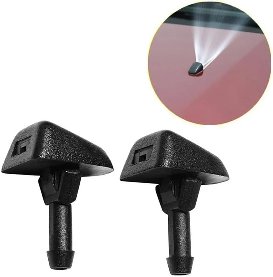 Car Windscreen Spray Nozzles for Volvo for V40 2002 2003 2004 Car Water Nozzles 2Pcs Front Windshield Wiper Washer Nozzle Glass Nozzle 30655605