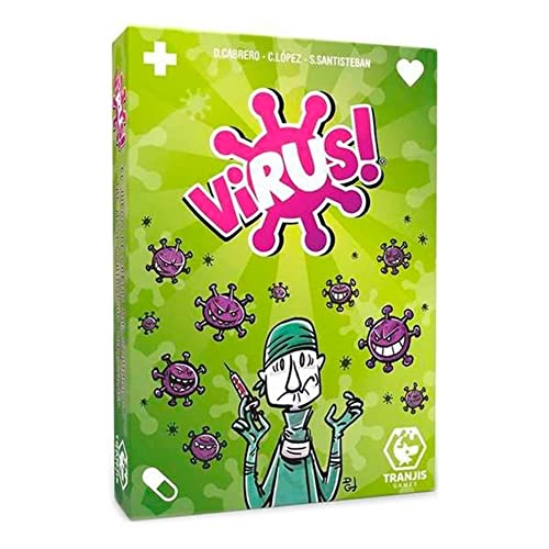 Tranjis Games - Virus!: Disfruta de horas de diversión con este emocionante juego de cartas